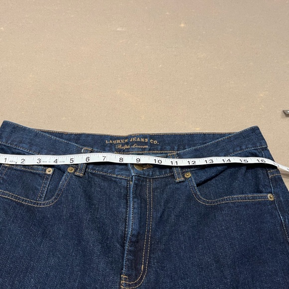 Ralph Lauren dark wash boot cut jeans 12 - Picture 2 of 9